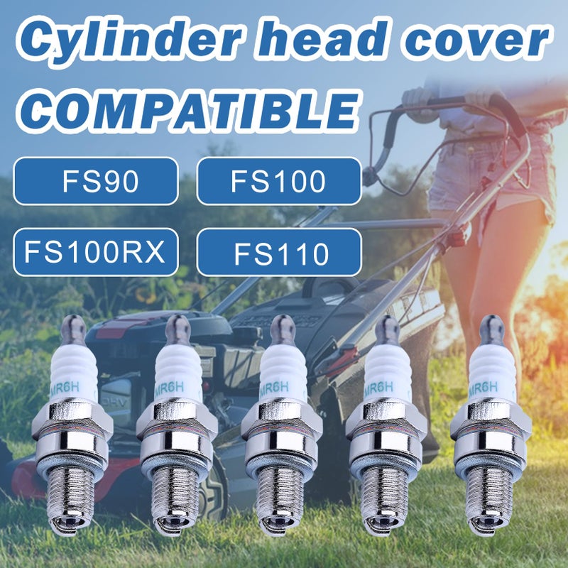 AUMEL CMR6H Spark Plug Kit 10Pcs For Stihl FS90 FS100 FS110 FS90R FS100R FS110R Trimmer 3365 - Image 2